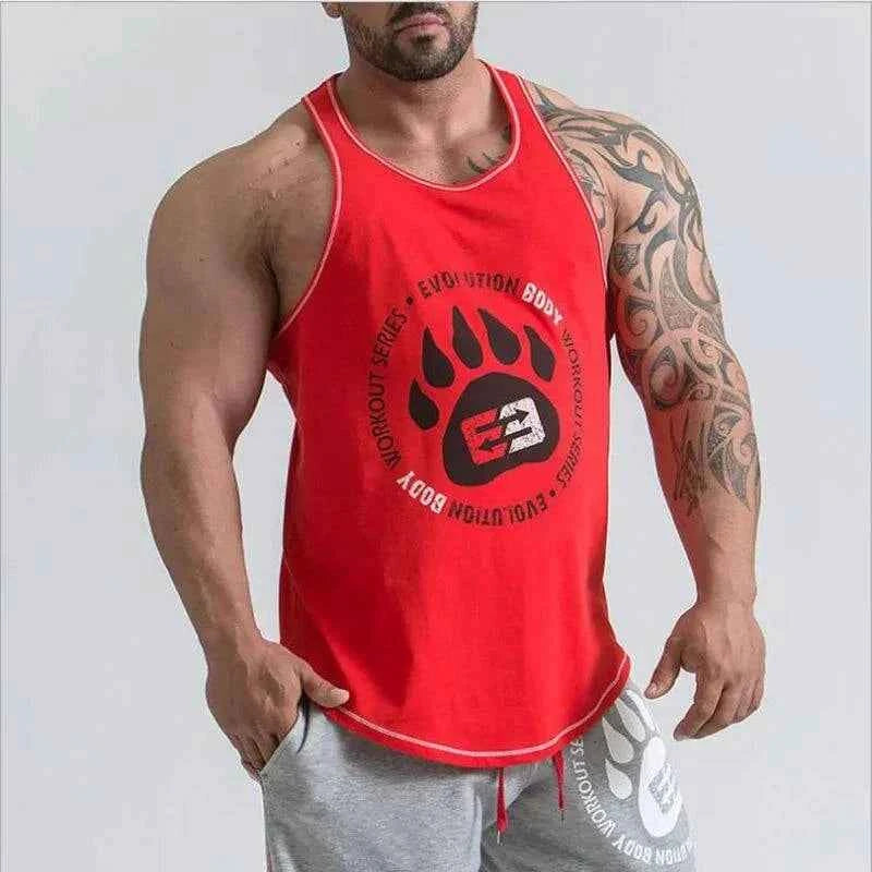 Men's Bodybuilding Tank Tops: Premium Fitness Stringer Singlets