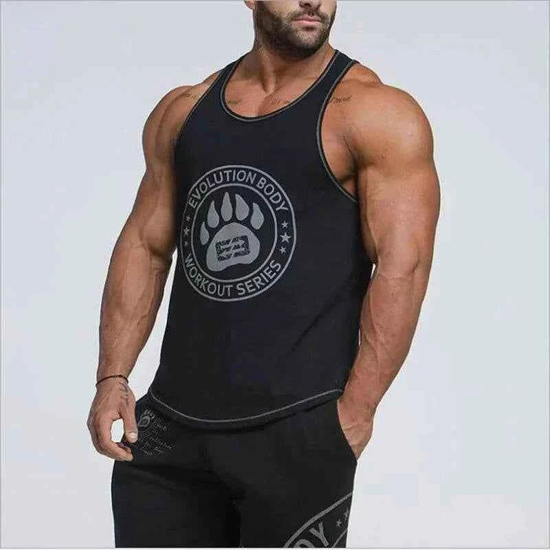 Men's Bodybuilding Tank Tops: Premium Fitness Stringer Singlets