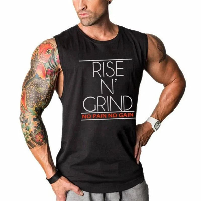 Cotton Gym Tank - 15% Body Fat Club