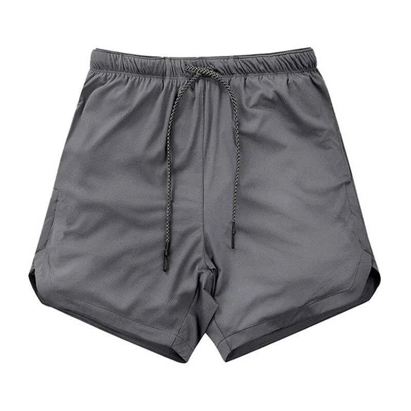 Men's Fitness Shorts: Breathable Mesh Quick Dry Sport Shorts - 15% Body Fat Club