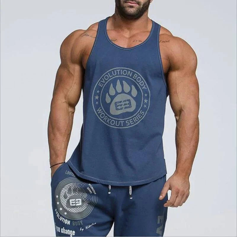Men's Bodybuilding Tank Tops: Premium Fitness Stringer Singlets