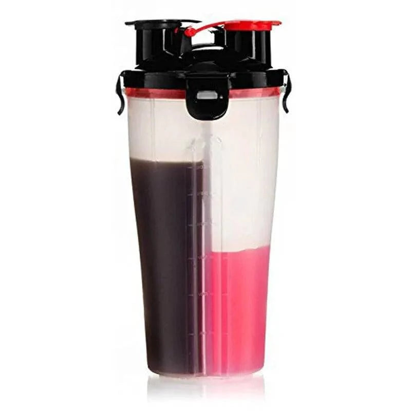 Dual Protein Powder Shaker - 15% Body Fat Club