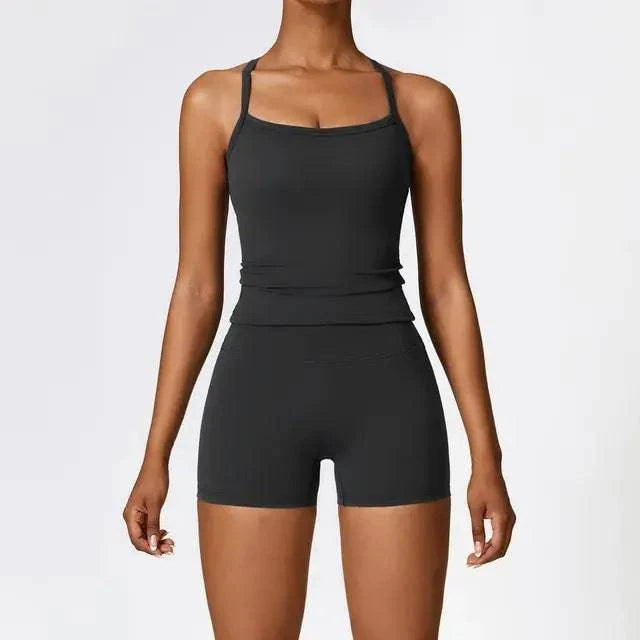 Women's Tight Quick-Drying Fitness Suit