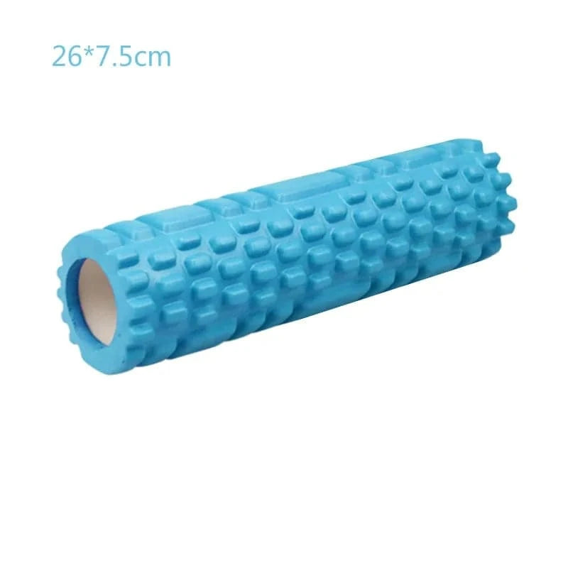 Fitness Foam Roller Set: Yoga Column & Soft Yoga Block - 15% Body Fat Club