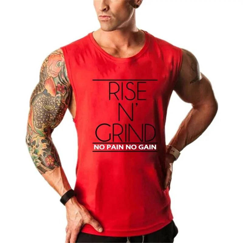 Cotton Gym Tank - 15% Body Fat Club