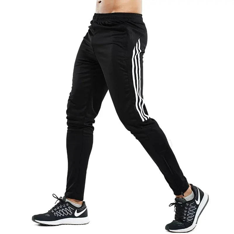 Men's Zipper Gym Fitness Sweatpants: Bodybuilding Joggers - 15% Body Fat Club