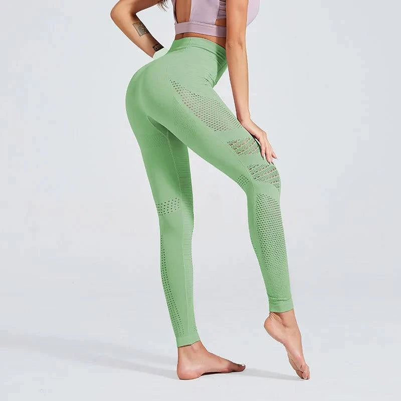 Kaminsky Sexy High Waist Gym Seamless Leggings - 15% Body Fat Club